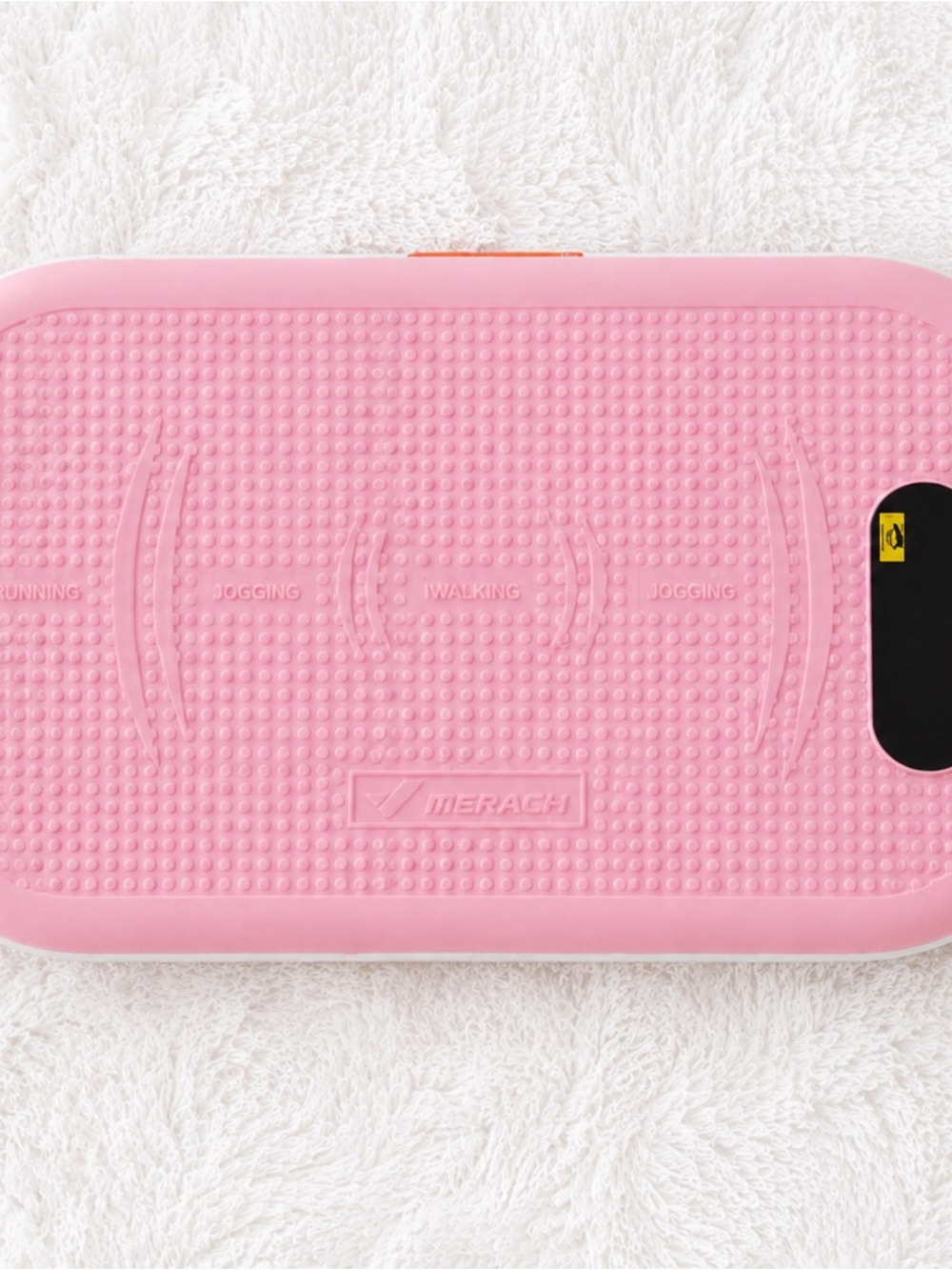 Merach Pink Portable Vibration Plate Trainer